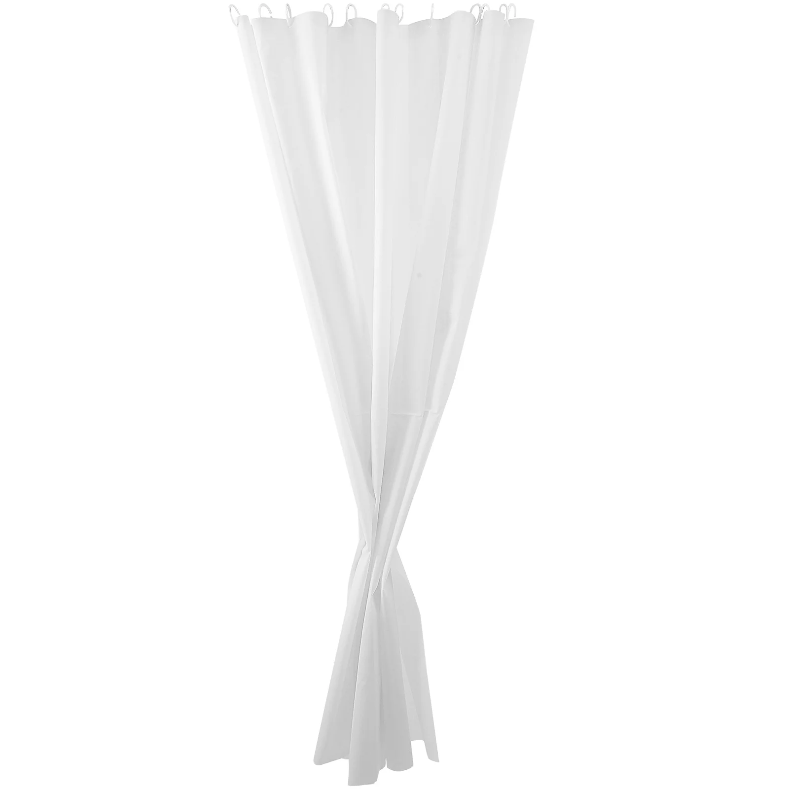 

Hotel Bathroom Curtain Replacement Solid Color PEVA Curtain Bath Curtain