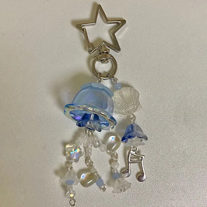 手作りのクラゲのビーズのキーホルダー、美的、y2k - AliExpress 手作りのクラゲのビーズのキーホルダー、美的、y2k - AliExpress