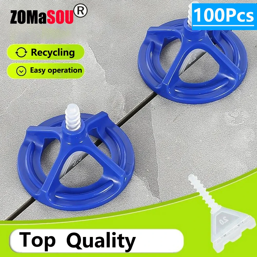 Tile Spacers Tile Leveling Clips Tile Leveling System Clips Spacers Straps for Tile Laying