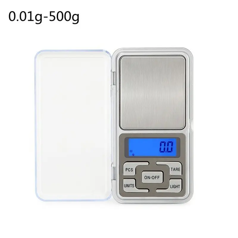 Jewelry Scales Weight Diamond Balance Kitchen Weighing Digital Pocket Mini Scale Bathroom 0.01g 500g