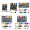 8-48Colors Metallic Color Outline Marker Pen Kawaii DIY Hand Account Graffiti Outline PenOffice Culture and Educational Supplies 2