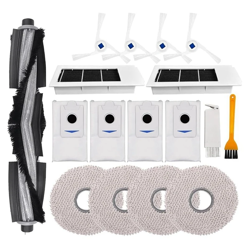 

Робот-пылесос Ecovacs Deebot X2 X2 Omni X2pro Dex86, основная боковая щетка, Швабра, тканевые аксессуары