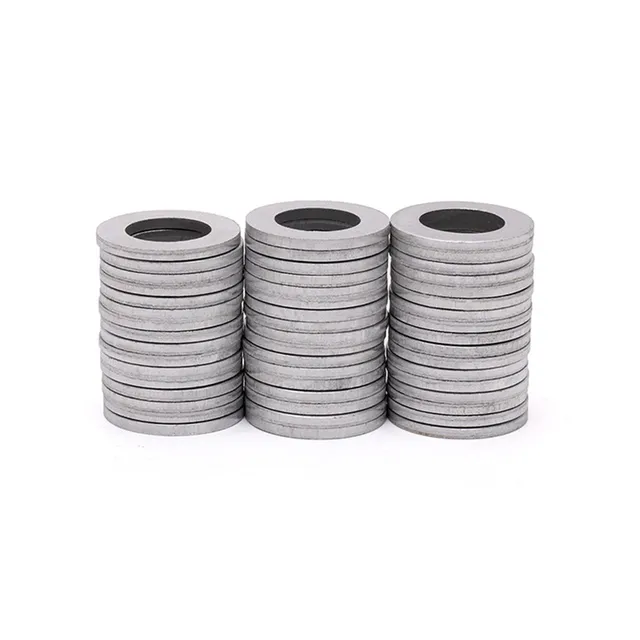 Metal Lube Lote De 100 Juntas De Tapón De Drenaje De Aceite - Aluminio, 14 Mm, Para Honda, Acura, Jeep, Etc. Juntas Tapón Aceite 14mm