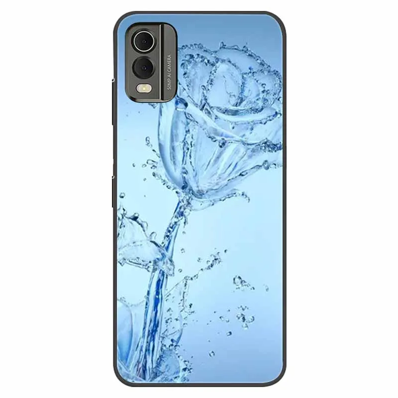Shockproof Soft Silicone TPU Back Cover with Cute Cartoon Design