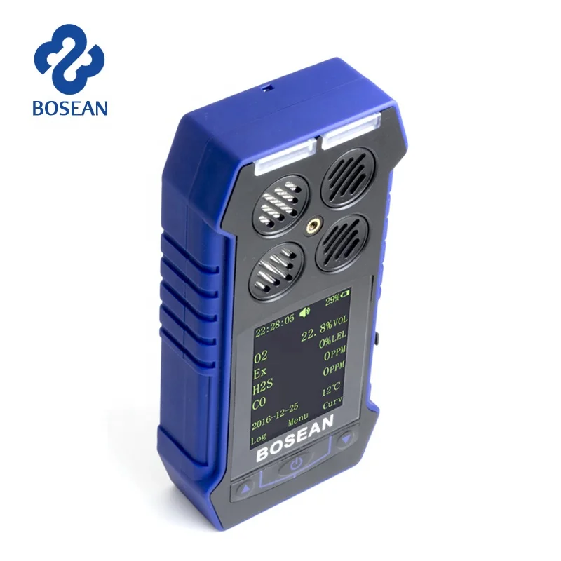 

2019 hot selling Bosean 4 in 1 gas portable gas leak detector
