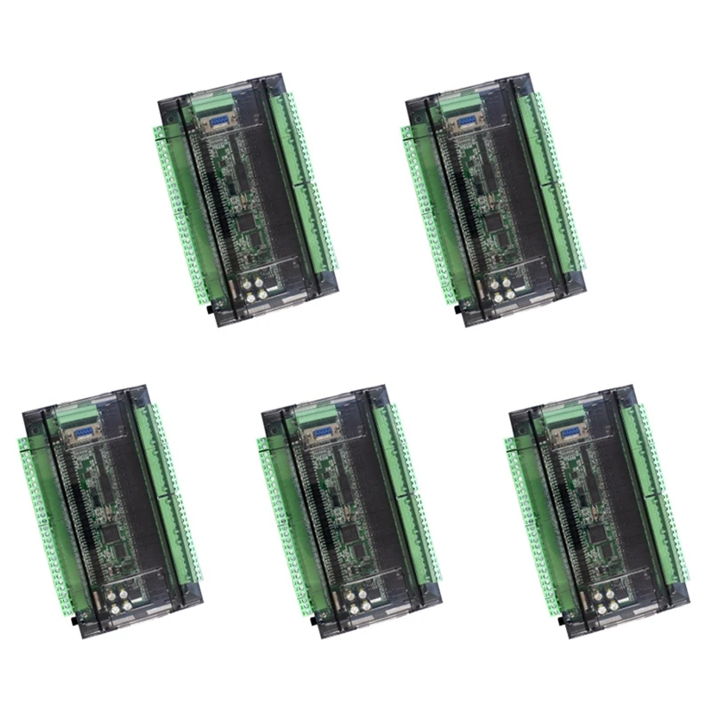 

5X FX3U 48MR RS485 RTC (Real Time Clock) 24 Input 24 Relay Output 6 Analog Input 2 Analog Output Plc Controller