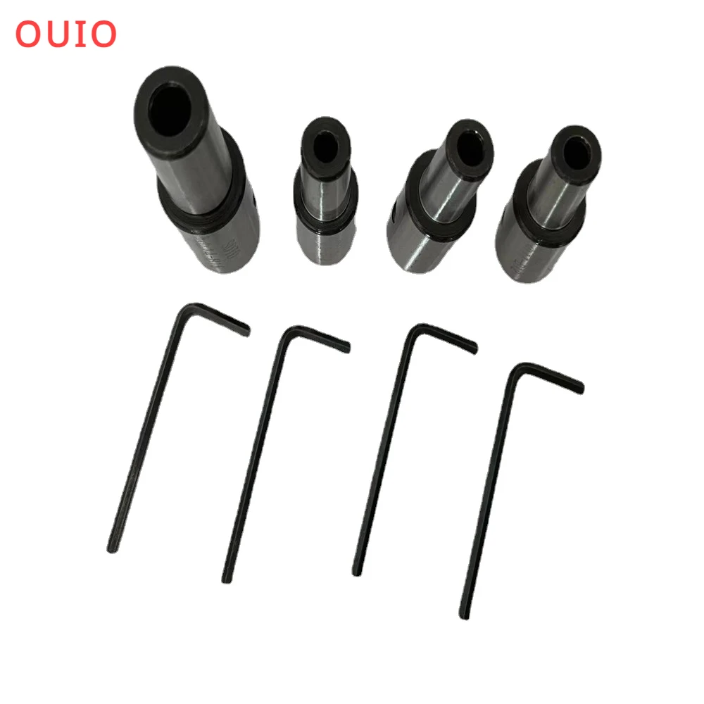 OUIO 1pcs 5mm 6 8 10 12 14 15 16mm drill chuck connecter B10 B12 B16 B18 tapper chuck adapter for drilling machine