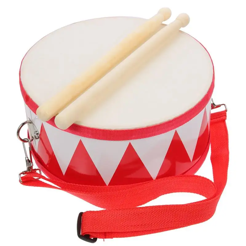 Drum Snare Percussion Toddler Marching Handinstrument Children Child Wooden 11Inch Setdrums Tom Student Performancekit