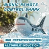 New RC Shark With Camera 2.4G Remote Control Toy Animals Sharks Submarine Pool Electric Sharks For Kids Gift Summer Water Toys 3