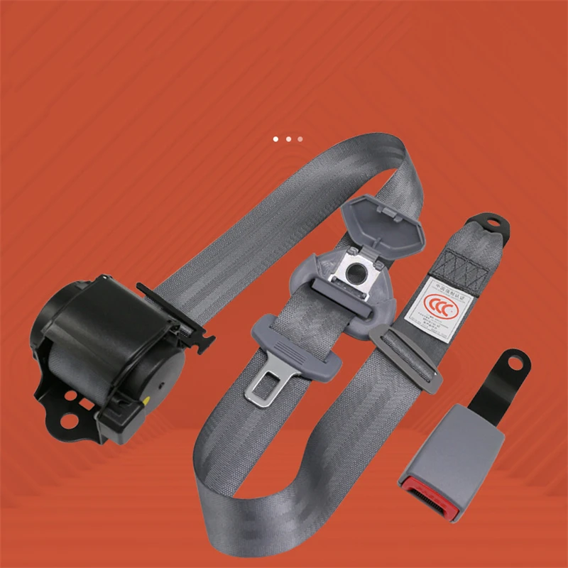 Universal SelfWinding Shrink 3Point Seat Belt Lap With Car Seat Belt