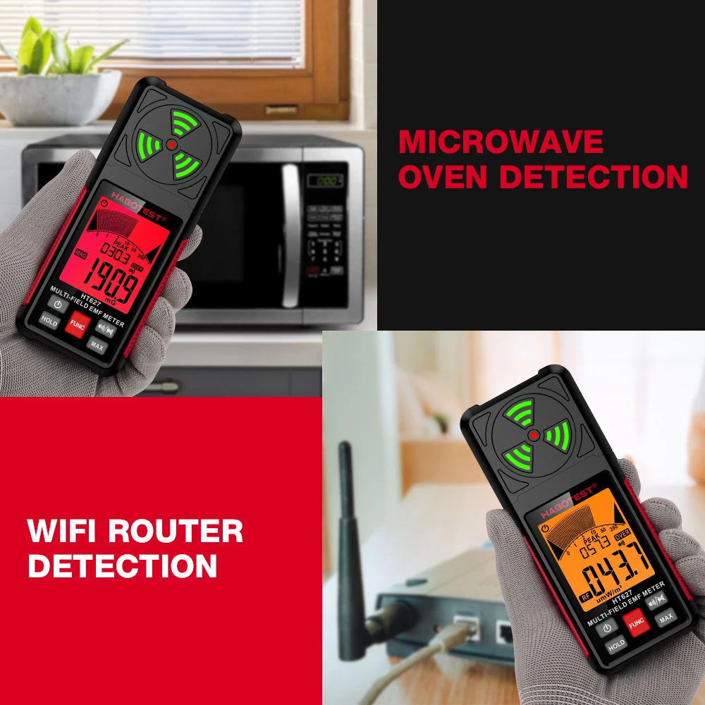 Professional Electromagnetic Field Radiation Detector 2