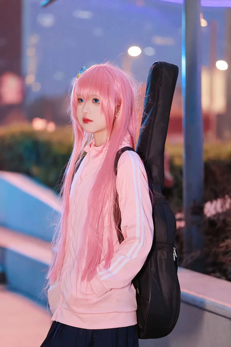 Sailor Pink Anime Latex Halloween Wig - Adult Wigs