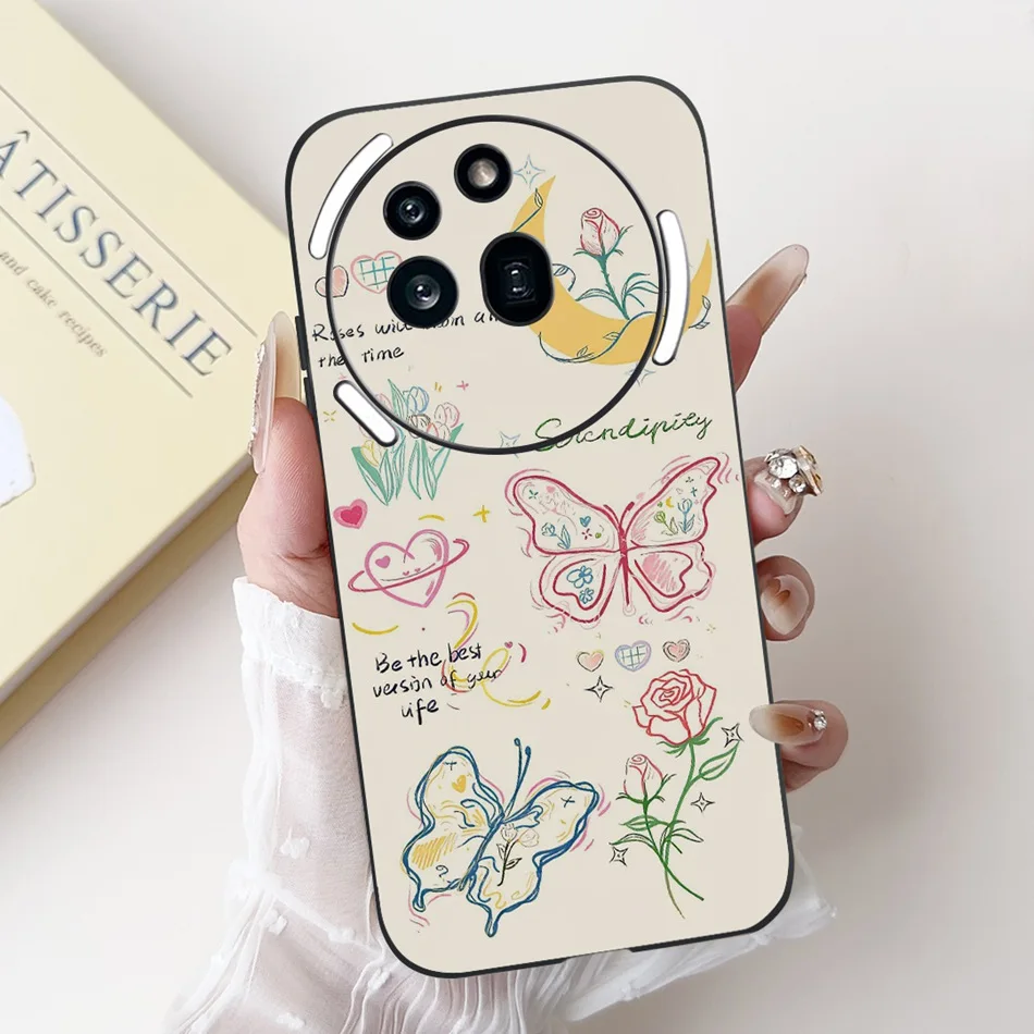 Cute Cartoon Black Silicone Soft Phone Case Bumper