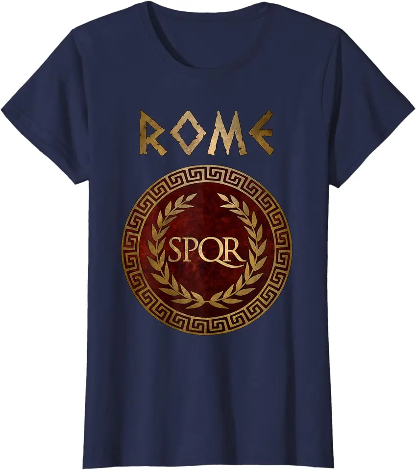 SPQR Symbol of Ancient Rome Men T-Shirt Short Sleeve Casual 100% Cotton  O-Neck Summer Shirt - AliExpress, image size:849x960