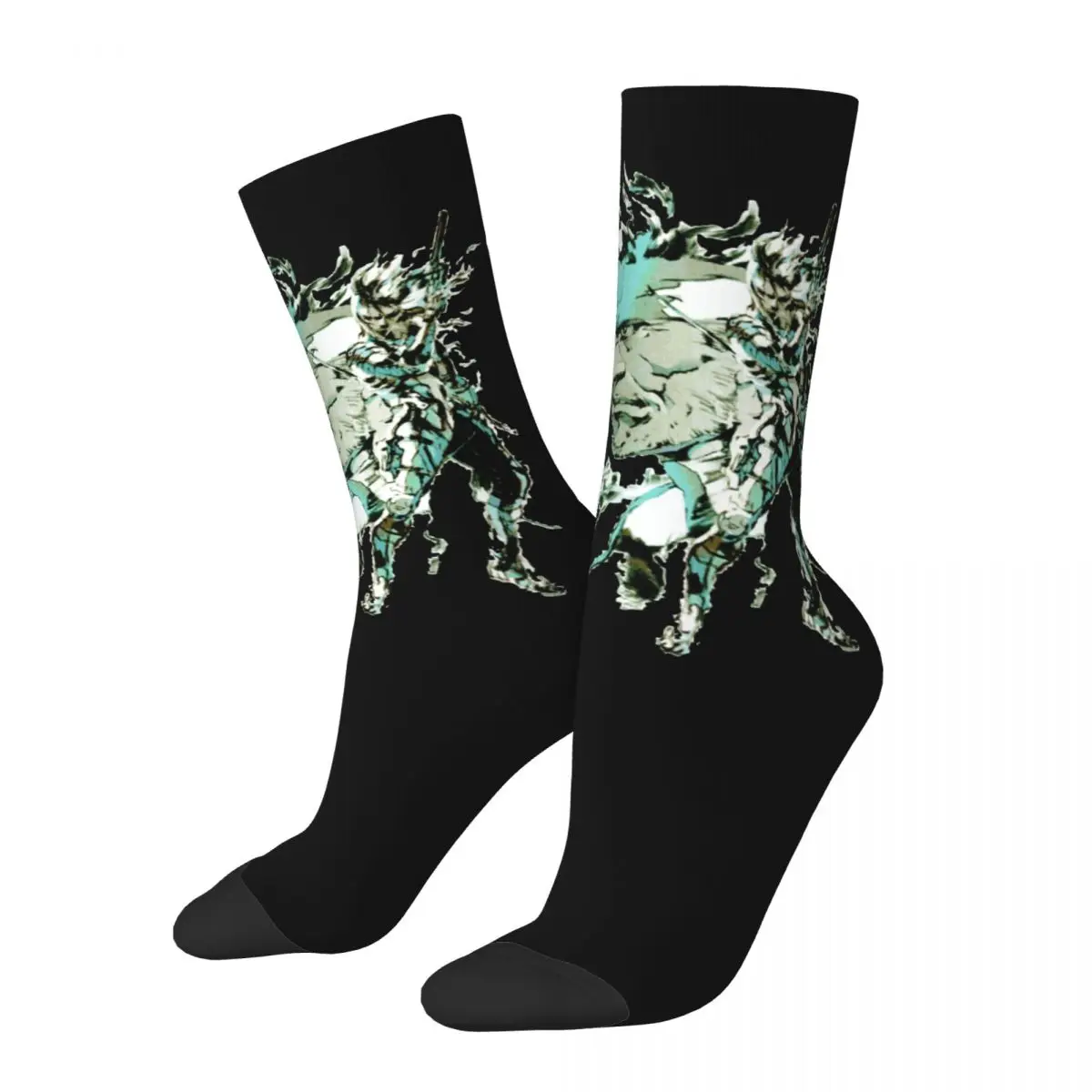 

Winter Warm Retro Women Men Metal Gear Solid 3 Socks Sweat Absorbing Soccer Socks