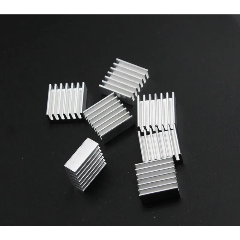 Extruded Aluminum Heatsink 50pcs 14x14x6mm For Chip VGA RAM LED IC Electronic Radiator COOLER Cooling