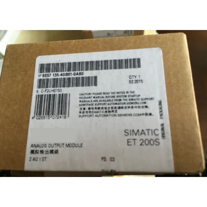 

1 шт. новый оригинальный 6ES7135-4GB01-0AB0