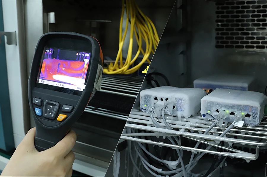 5 /8 Ports With 10/100/1000Mbps Industrial Gigabit Ethernet Switch Lighting Prot