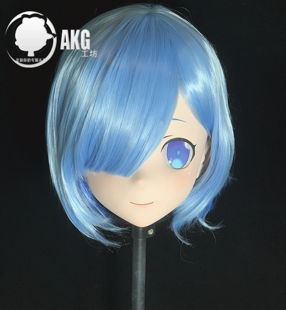 

(AL57) настраиваемая Женская/девочка, полимерная полуголова/полная голова с замком, для косплея, фотосессия