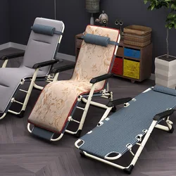 Reinforced Folding Chair Folding Dual-Purpose Chair Recliner Lunch Break Chair Breathable Leisure Simple Folding Chair Recliner