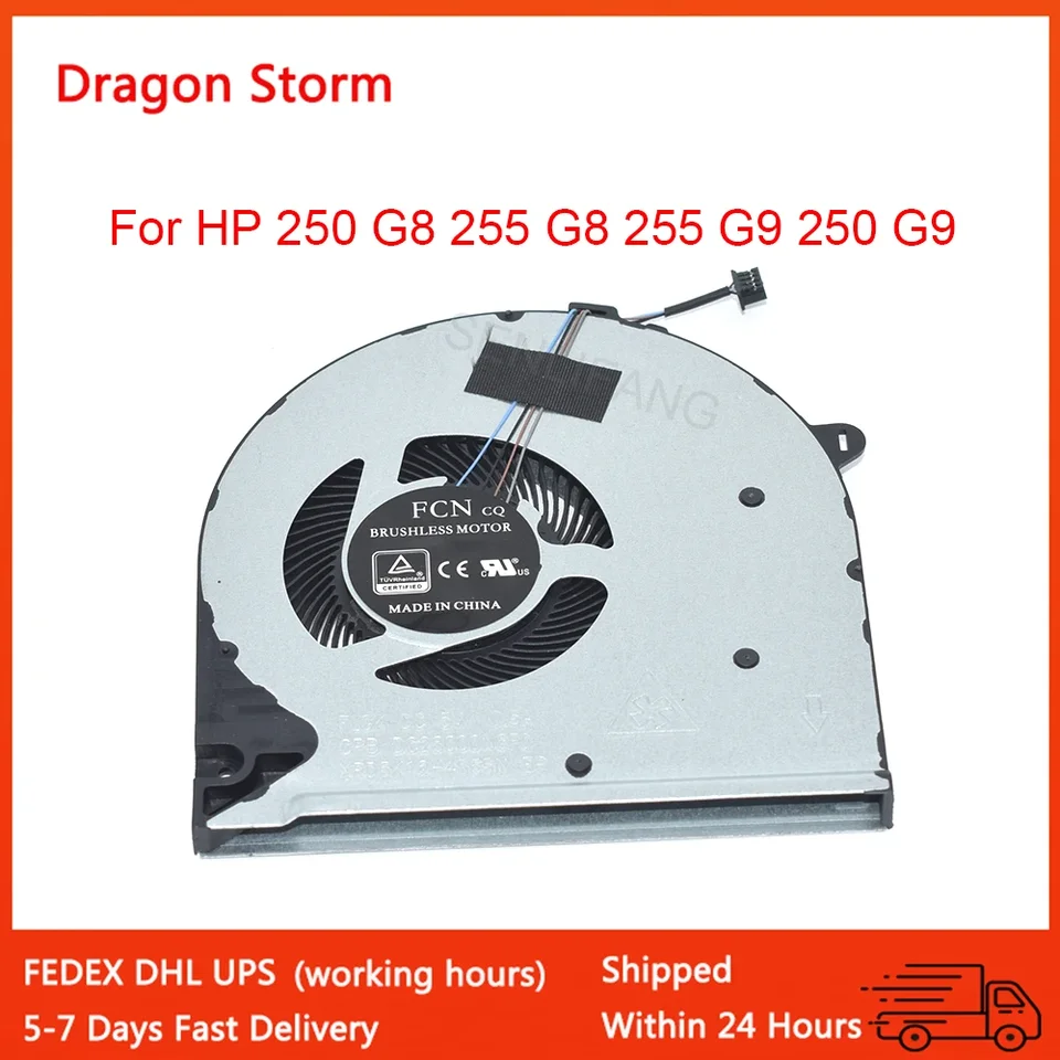Ventola Raffreddamento Per HP 250 G8 / 255 G8 / 255 G9 - Ricambio Originale - Foto 7