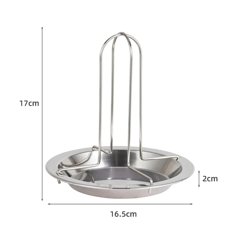 Chicken Roaster Rack Baking Cooking Pans Non-Stick BBQ Grill Rack Stand Holder Tray Bowl BBQ Accessories Tools