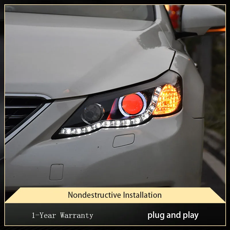 

Автомобильные фары для Toyota Mark X, Reiz 2010, 2011, Φ, бифокальный проектор, линзы, аксессуары для инструментов