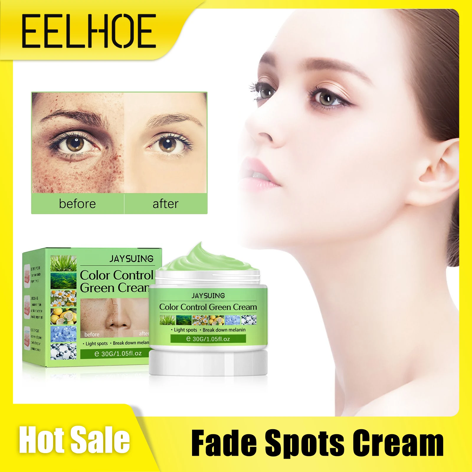 Freckle Removal Cream Reduce Chloasma Resolve Melanin Melasma