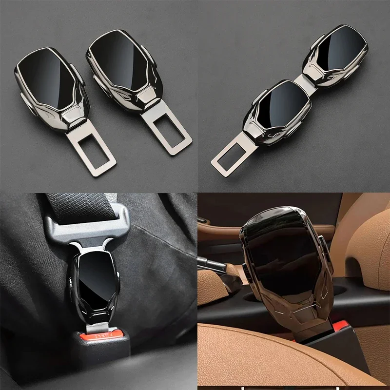 Prolunga per Cintura di Sicurezza Auto in Lega, Clip Regolabile per Cintura, Accessorio Auto per Allungamento Cintura di Sicurezza - immagine 4