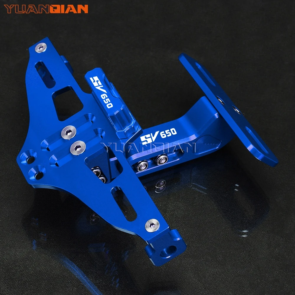 Placa De Extensión Para Caballete Lateral De Suzuki SV650/S 2004-2007 - Aleación CNC, Varios Colores, Amplía La Base De Apoyo
