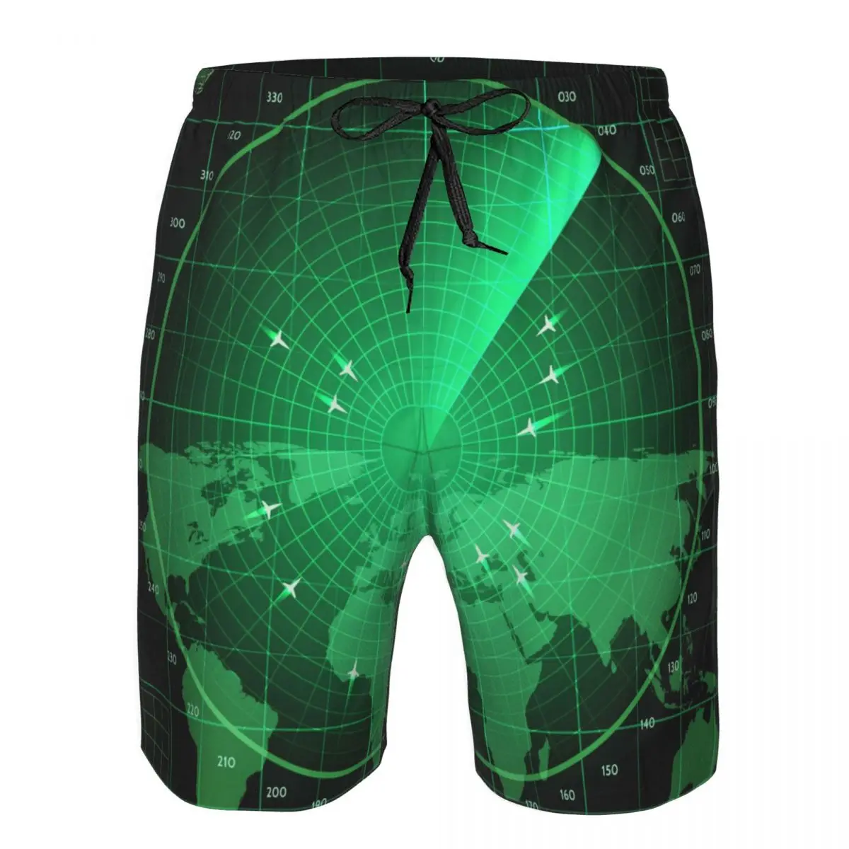 

Мужские купальники дышащие быстросохнущие трусы радар экран с самолетами пляжные шорты для серфинга