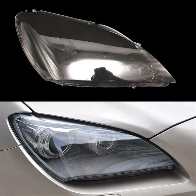 

Headlamps Transparent Cover Lampshade Headlight Cover Shell Lens Glass Lamp For BMW 6 Series F06 F12 M6 630i 640i 650i 2010~2017