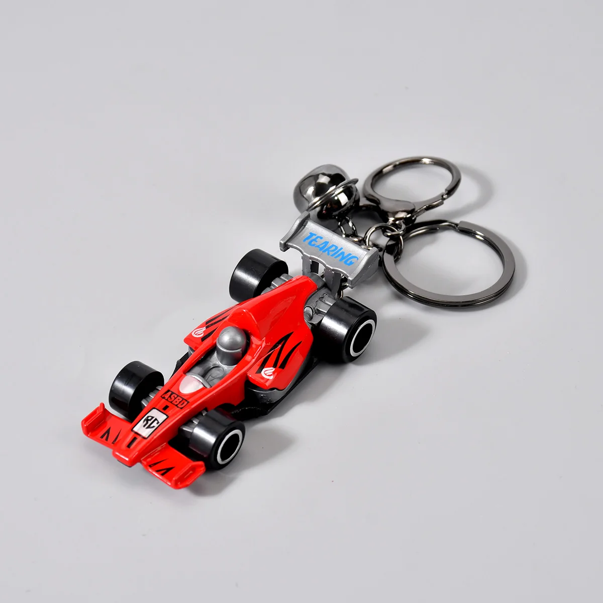 1 個ミニフェラーリフォーミュラ F1 キーホルダー亜鉛合金金属