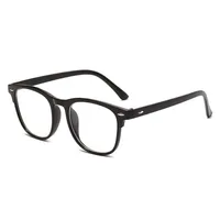 Lunettes ultralégères rétro transparentes, monture unie pour hommes et femmes, Anti-lumière bleue, décoration de fête, fausses lunettes 5
