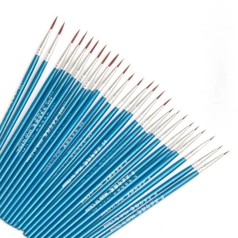 Fine Thin Hook Line Pen Drawing Art Pen Paint Nylon Brush 5Pcs/Set paint brushes watercolor brush pens calligraphy brushes stamp brush kits