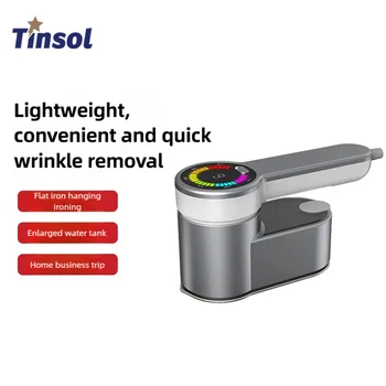 Mini ferro da stiro a vapore portatile per vestiti Serbatoio dell'acqua da 120 ml Macchina da stiro antirughe per vestiti portatili a riscaldamento rapido da 10 secondi 1