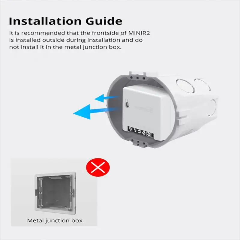 SONOFF MINI R2 / ZBMINIR2 / ZBMINI-L2 Voice Control MINI Switch Zigbee / WiFi Smart Switch Work With Alexa eWelink Google Home 3