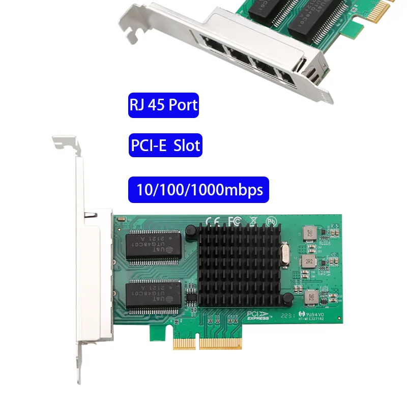 

Lan Card Game PCIE Card 10/100/1000Mbps gaming adaptive PCIE Gigabit Server Network card adapter RJ-45 LAN Adapter Fast Ethernet