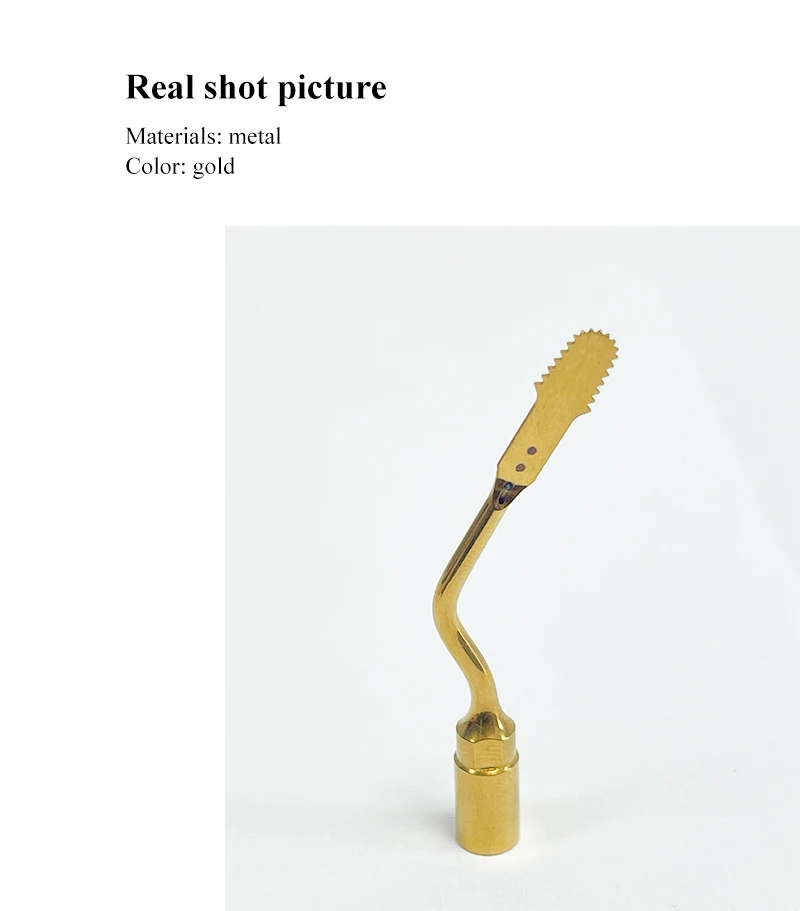 Dental US9 Piezochirurgie-Spitzen-Set für WOODPECKER/MECTRON Knochenmesser-Handstück mit Halter – Knochenschneidewerkzeuge für die Zahnmedizin – Detail 2
