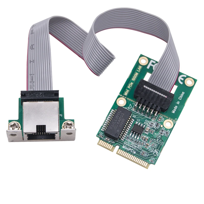 데스크탑 PC용 단일 전기 포트 네트워크 카드, M.2 A + E/Mini PCI Express 기가비트 이더넷 네트워크 어댑터, I210AT 칩, 1G RJ45