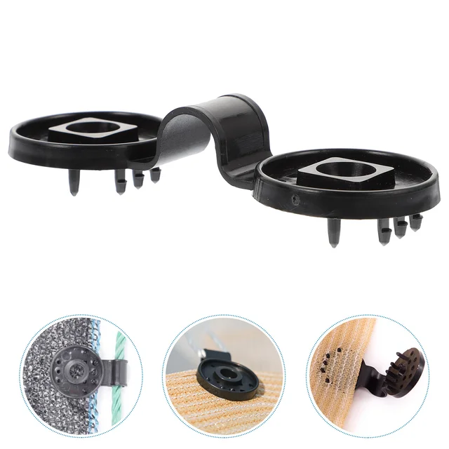 Üvegházhatású Klip Műanyag Szorító Klipek Napfényes Háló Kerti Csat Bilincsek Kiegészítők - Image 4