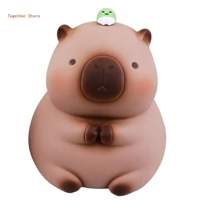 Capybaras Saving Banks for Kids, Small Size Plastic Coin Banks for Birthday 6XDD 2