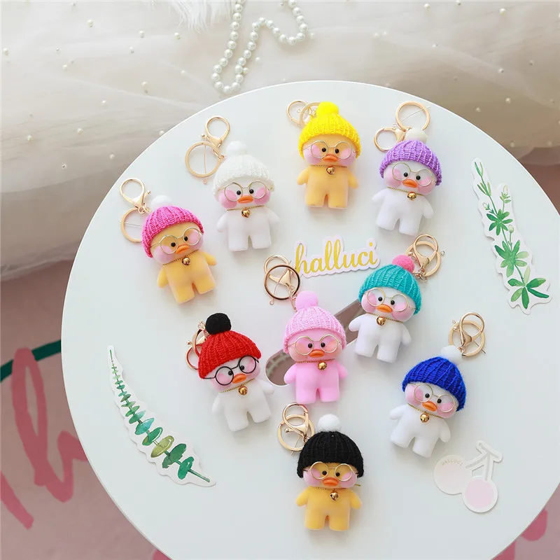 

Новое поступление милый брелок утка кавайная плюшевая игрушка утка экшн-фигурка брелок сумки декоративная игрушка Детские подарки