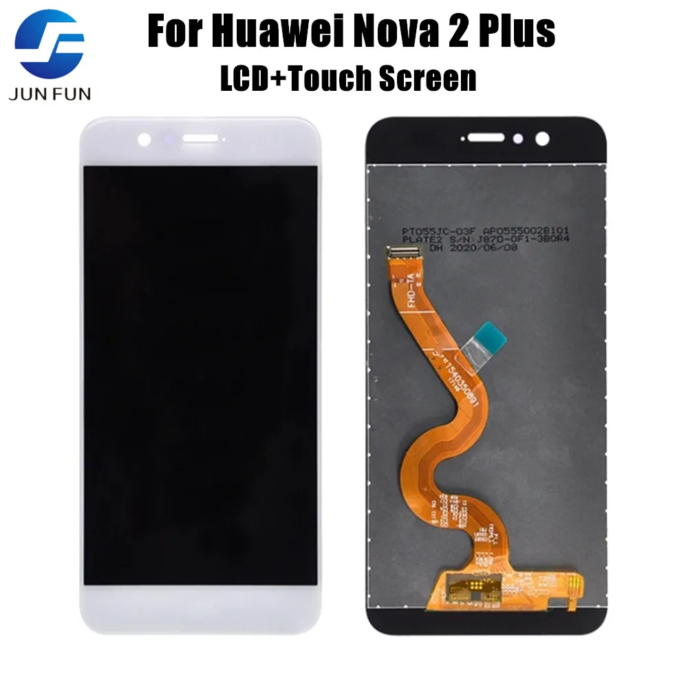

ЖК-дисплей 5,5 дюйма для Huawei Nova 2 Plus, ЖК-дисплей с сенсорным экраном в сборе, дигитайзер с рамкой для Nova 2 Plus BAC-L23 LCD