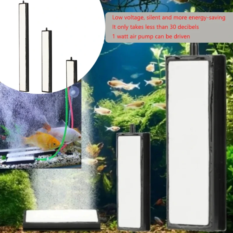 Aquarium Nano Bubble Stone, Fish Tank Silent Air Purifier, Aquarium Oxygenation Diffuser, Aquaculture Fish Tank Accessories