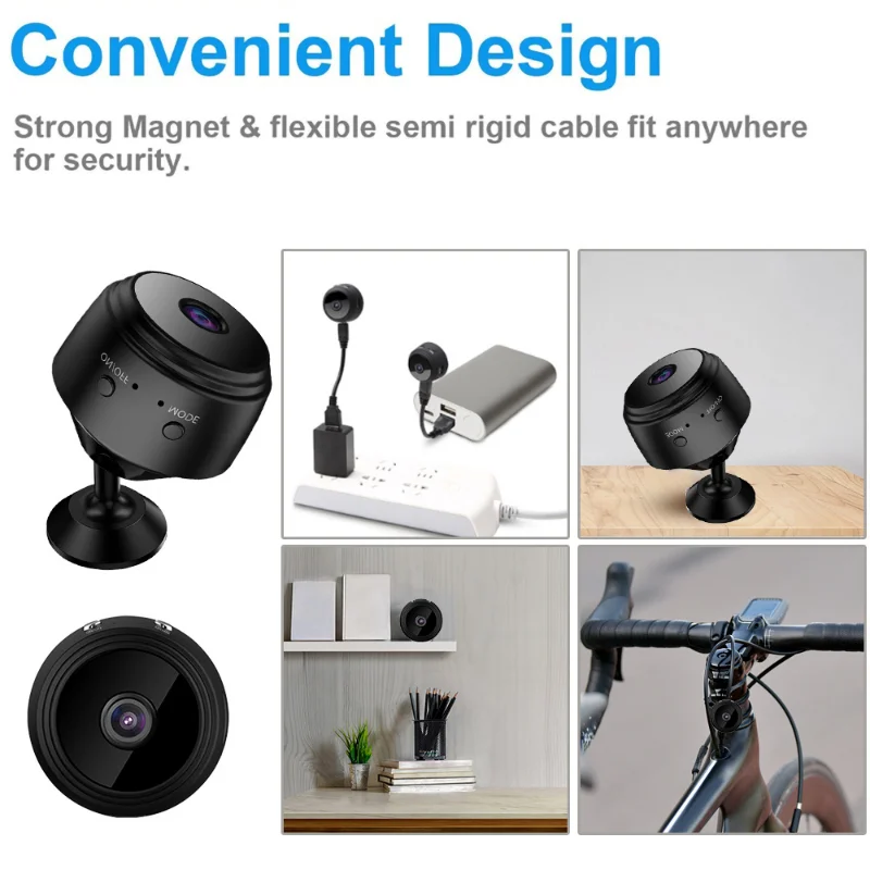 Mini Camera Mobile A9 1080P HD Wifi Surveillance Cameras Sensor Camcorder Web Video Smart Home Safety Wireless Security Camera