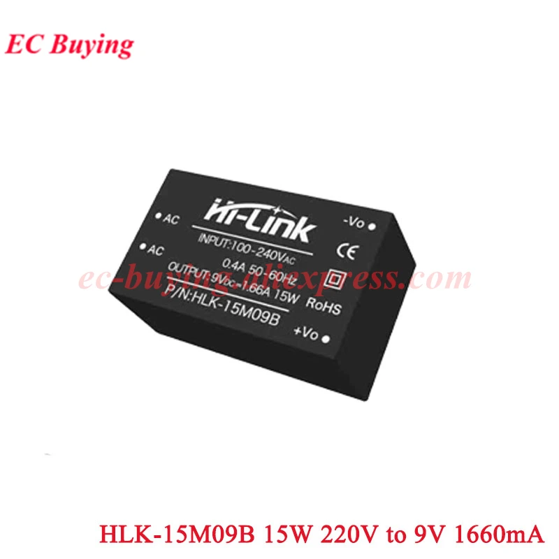 Isoliertes Regler-Stromversorgungsmodul 10 W 15 W AC zu DC 220 V zu 3 V/5 V/9 V/12 V/15 V/24 V HLK-10M05 10M09 10M03B 15M09C – Detail 8