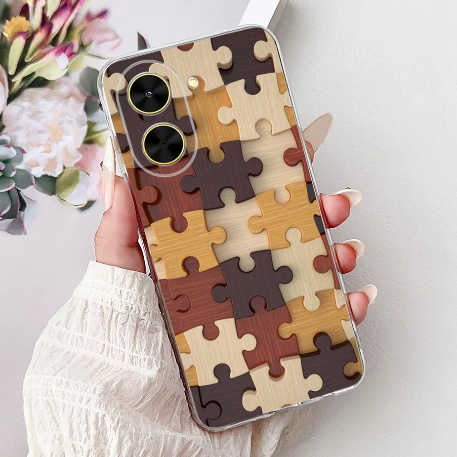 Luxury Painted Soft Silicone Phone Case - Artistic Design Cover