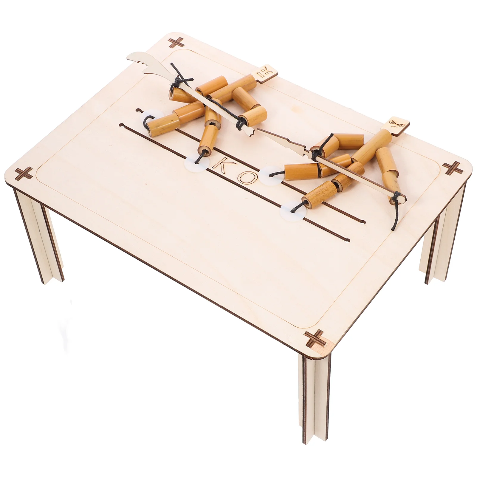 

Игрушка, игрушки для битвы, Набор для изготовления кукол, деревянные бамбуковые куклы для детей и родителей