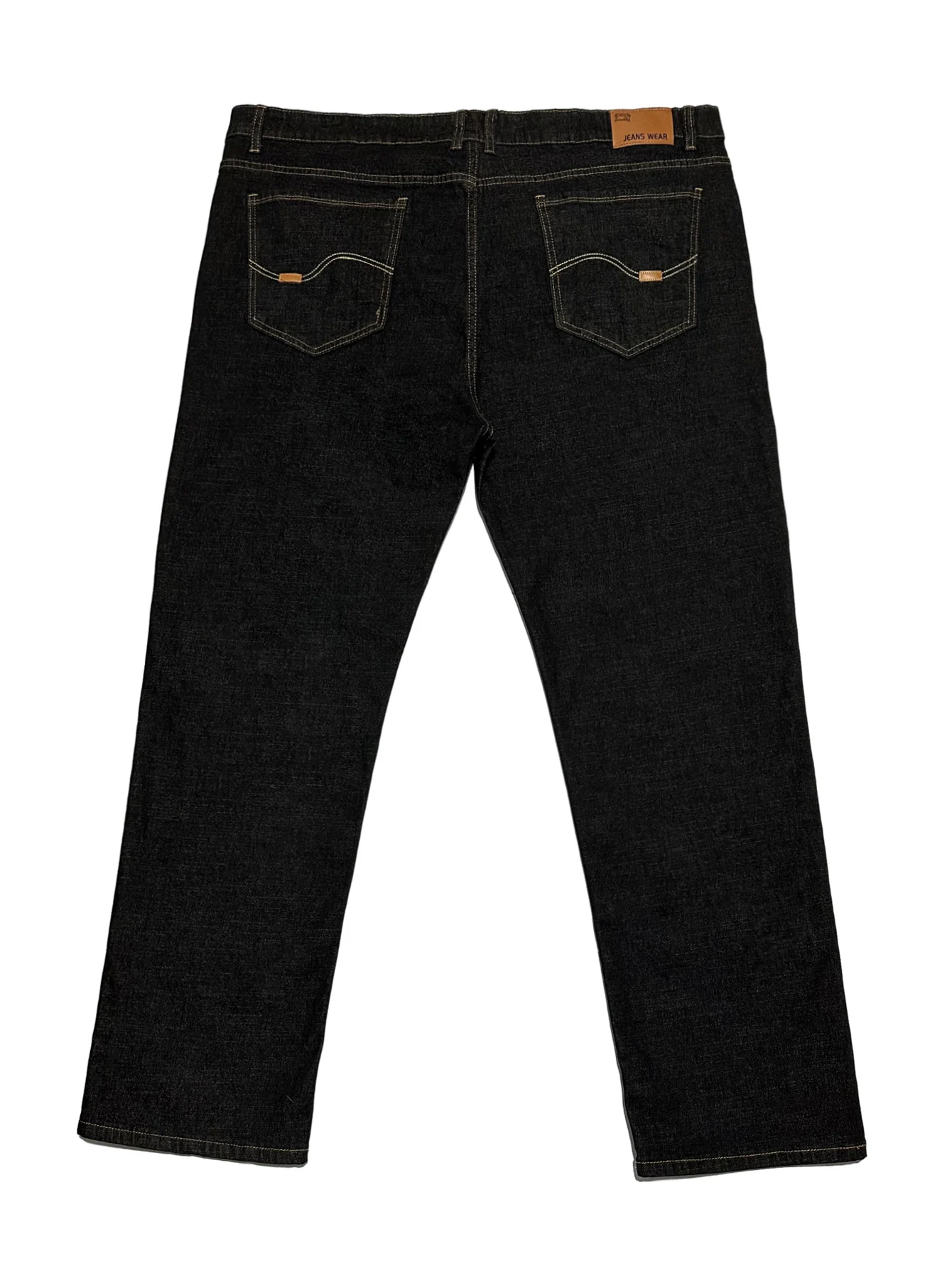 Mens Plus Size Denim Jeans Pants Fashion Loose Straight Jean Pants Trousers New Casual Basic Pants Joggers Jeans for Men